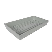 SUNPACK 10" x 20" Mega Plastic Seed Starting Tray, White, 2.5" (Pack of 30) - No Drainage Holes, Ideal for Greenhouses or Indoor Gardening - Made of Thick, Strong Plastic