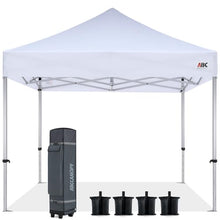 ABCCANOPY Aluminum Pop Up Canopy Tent 10x10 White