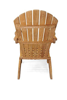 GOLDENTEAK Premium Teak Adirondack Chairs - Pair, Wooden Adirondack Chair Perfect for Patio, Deck, Backyard or Garden Relaxation Stylish & Comfortable Outdoor Seating