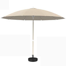 GFAZXDS Patio Umbrella Base - Heavy Duty Outdoor Sun Canopy Stand for Garden Lawn Table UV Protective Weather Resistant Khaki Color Perfect for Market & Backyard Use