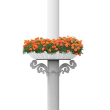 Outdoor Elevated Planters, Decorative Outdoor Planters And Trellises, Hanging Planters, Decorative Streetlight Poles For Landscaping, Ideal For Decorating Streetlight Poles In Parks, Plazas(325x310mm)