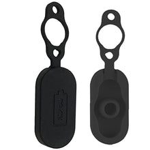 Generic Silicone Charging Port Cover Black