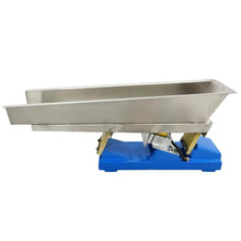 TECHTONGDA Vibrating Feeder Conveyor Electromagnetic Powder Shaking Feeding Machine Powder Vibrating Feeding Machine 110V