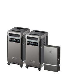 Anker SOLIX F3800 Portable Power Station and Home Power Panel, 7680Wh