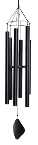 Music of the Spheres – Mongolian Alto, Medium Handcrafted Wind Chime, Precision Tuned, Weather-resistant Unique Outdoor Wind Chimes, 50"