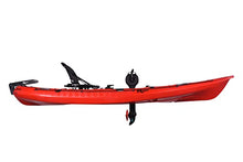Riot Kayaks Mako 12 Fishing Kayak with Impulse Pedal Drive Red