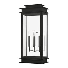 Livex Lighting 20208-01 Princeton Wall Lantern, Polished Chrome