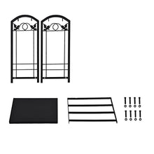 WXPWAMZ Firewood Storage Rack Iron Black Flooring Firewood Rack Tool Rack Fireplace Supporting Wood Firewood Multi-layer Shelf Home