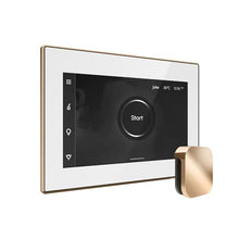 Mr Steam iSteamX Steam Shower Control and Steamhead in White Polished Nickel