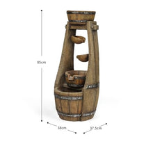 GLigeT Outdoor Water Fountain Creative Floor Water Decoration,Outdoor Garden Fountain,Circulating Water Landscape Balcony Garden Home Decoration Outdoor Fountain