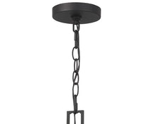Minka Lavery 7998-66 Gloucester Clear Glass Outdoor Chain Hung Pendant Light Fixture, 4-Light 240 Total Watts, 25" H x 10" W, Sand Coal