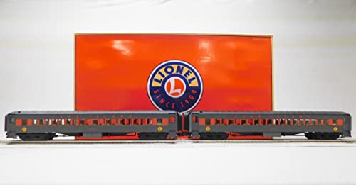Generic Long Island Railroad 72' Passenger Coach 2 Pack #1 O Gauge Gray