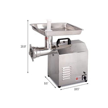 HAKKA BROTHERS Electric Meat Grinder 1100W Commercial Heavy Duty Stainless Steel Mincer TC22