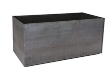 Nice Planter Corten Steel Trough Planter, 20" x 46" x 20"