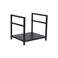 EliteBloom Heavy Duty Metal Firewood Rack with Shelf, Indoor & Outdoor Fireplace Log Holder and Stoveware Accessory