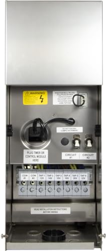 SPW Brilliance BRI-XFORMER-600 Low Voltage 600 Watt Multi-Tap Transformer Stainless Steel