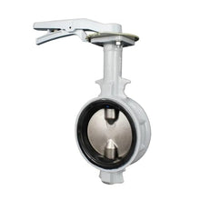 YZHATDH Manual Ductile Iron Wafer Valve PN16DJ - Lever Operated with NBR Seat