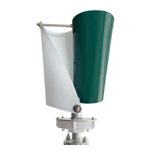300W Vertical Axis Wind Turbine, 12V/24V/48V Portable Wind Power Generator