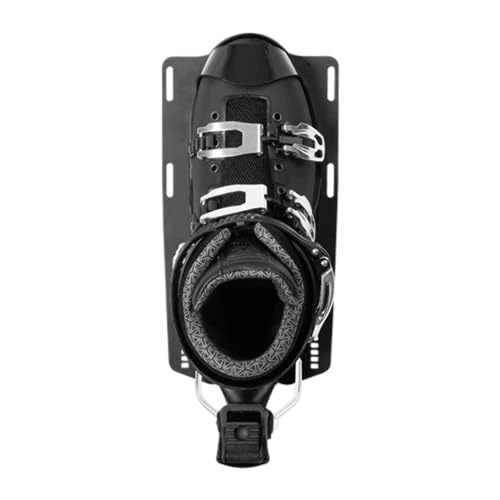 HO Syndicate Hardshell Complete Right Waterski Binding Black