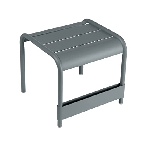 Fermob Luxembourg Small Low Table 17" x 16.5" - Storm Grey