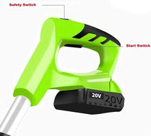 Garden Tiller,Rotavator Electric Hand Cordless Rotavator, Garden Tiller Rotavators with 4000Mah Rechargeable Battery and Charger for Garden Vegetable Plots