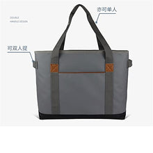 TBNLASS Portable Shoulder Waterproof Picnic Beer Fruit Beverage Ice Bag Pack Lunch Insulation(D)