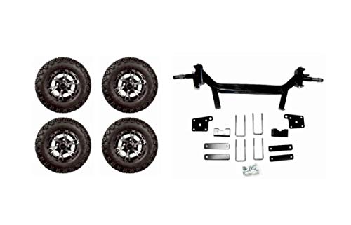 3G 5" Lift Kit Combo with 10" Flash for EZGO TXT Electric Golf Carts 2002-2010