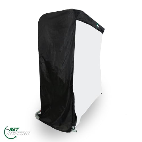 Net Return Large 9 Pro Series Golf Simulator Kit Black