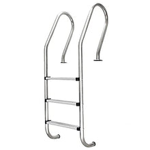 Swimming Pool Handrail 304 Stainless Steel Swimming Pool Grab Rail for Inground Pool Entry 250LBS Load Capacity/Silver / 1.2mm (Silver 1mm) (Silver 1.2mm)