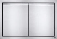 Napoleon Built-in Component - BI-3624-2D - Large Double Door, Stainless Steel, 36-inches Wide by 24-inches Tall, Durable Anodized Aluminum Handles, Soft Close Hardware, Napoleon Stamp Detail