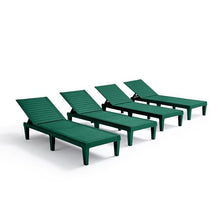 Nestl Lounge Chair Outdoor, Tanning Chair, Chaise Lounge Outdoor Set of 4