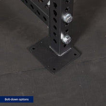 Titan Fitness Power Rack 100" Black Bolt-Down 42" Depth 2000 LB Cage