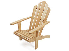 Windsor's Premium Grade A Teak Adirondack Chair w/Ottoman, 5 Yr Warranty, Teak Lasts A Lifetime.