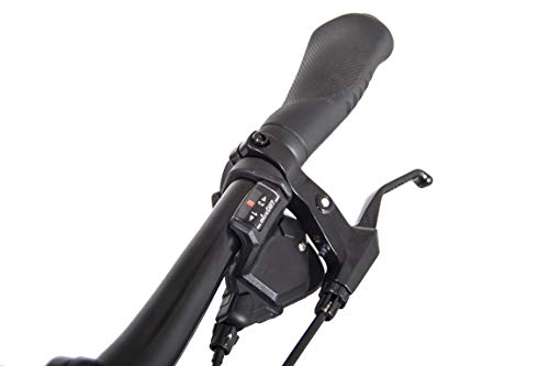 Tommaso Sorrento Shimano Tourney Hybrid Fitness Bike Black/Grey - Extra Large