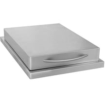 Blaze Grills BLZ-SB1-LP 12,000 BTU Drop In Stainless Steel Conventional Propane Gas Single Side Burner Cooking Accessory with Closing Shield Cover