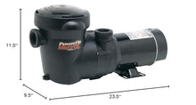 Hayward PowerFlo Matrix Pump – W3SP1592 – 1 HP with Industrial Basket & Thermal Overload Protection