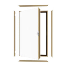 DWF60 Wall Hatch 21 in. x 31 in. Wooden Fire Rated Insulated Access Door