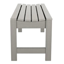 highwood Lehigh Picnic Garden Bench, 5 feet, Harbor Gray