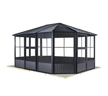 Sojag Outdoor 12' x 12' Charleston Solarium Outdoor Sunroom with Mosquito Nets