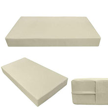 Prolinemax Style1 Twin Size 5PC Outdoor Daybed Mattress Cushion Set Beige