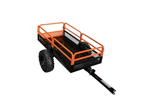 Impact Implements® 1500lb ATV/UTV/Tractor Cargo Trailer with Steel Floor
