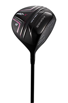 Aspire PRO-X Ladies Womens Complete Golf Clubs Set Pink
