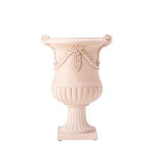Merax 2 Set 24.8" Elegant MGO Flower Urn Planter, Terracotta