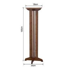RWGOVLU Bamboo Plant Flower Display Stand Wood Pot Shelf Storage Rack Outdoor Indoor Multifunctional