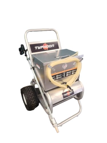 Sand Blaster Accessory Cart For Pressure Washers - Easily Turn Your Pressure Washer Into A Sand Blaster - Up To 4000 Psi - 50 Lb Sand Blasting Media Capacity - For 2.5 Gpm Or Higher