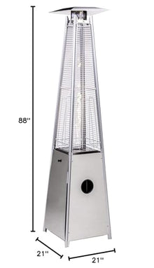 LEGACY HEATING Quartz Glass Tube Patio Heater, Outdoor Heater