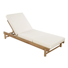 Patio Acacia Wood Chaise Lounge Set of 4, Outdoor Folding Chair Recliner