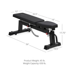 Titan Fitness Adjustable Incline Bench Black