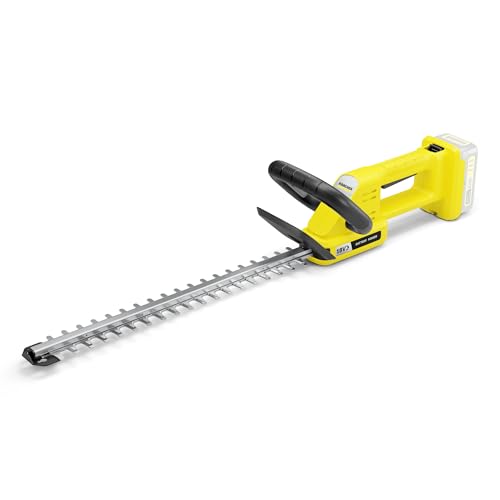 Kärcher HGE 2-18 Cordless Hedge Trimmer, Cutting Length: 45 cm, Weight: 2.3 kg, 2-Hand Safety Circuit, Can be Used with Kärcher 18 V Battery, Battery and Charger Not Included