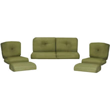 Hanover Replacement Cushions for Strathmere 6-Piece Seating Set Cilantro Green